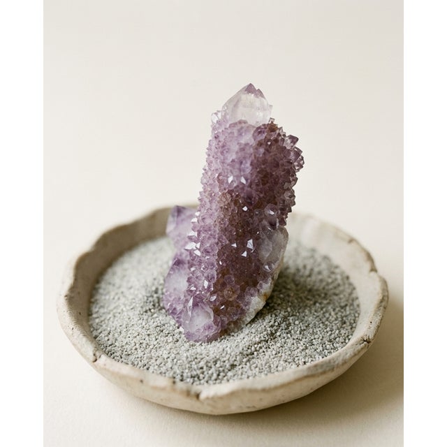 Contemporary Spirit Quartz Specimen by Stillmantle For Sale - Image 3 of 4