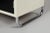 1940s Functionalist Black and White Bedside Tables by Vichr a Spol, Former Czechoslovakia, 1940s, Set of 2 For Sale - Image 5 of 6