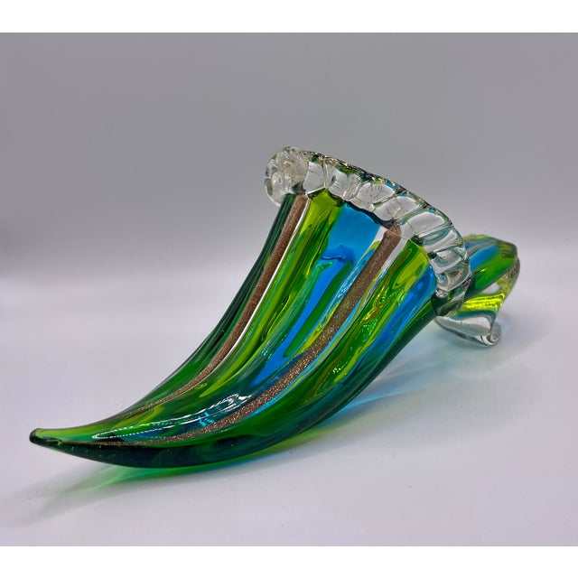 Murano Glass Decorative Slipper Ornament Chairish