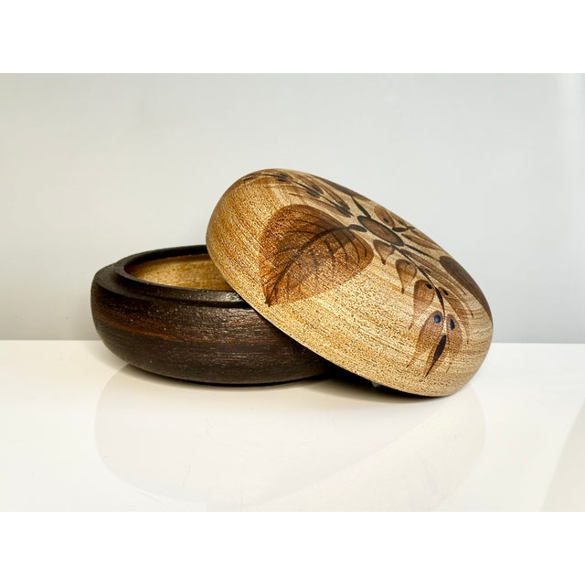 Large Studio Ceramic Lidded Box by Peter Müller for Sgrafo Modern, Germany, 1970s For Sale - Image 4 of 17
