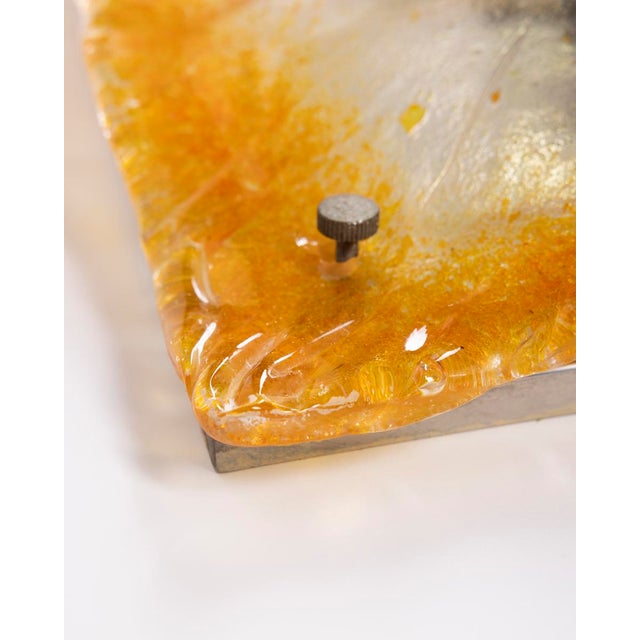 Vintage Murano Glass Wall Lamps by Toni Zocceri for Mazzega, 1960s, Set of 2 For Sale - Image 15 of 17