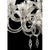 Early 21st Century Majestic Imperial Murano Glass Rigadin Chandelier in Crystal Clear by Simoeng for Simoeng For Sale - Image 5 of 6