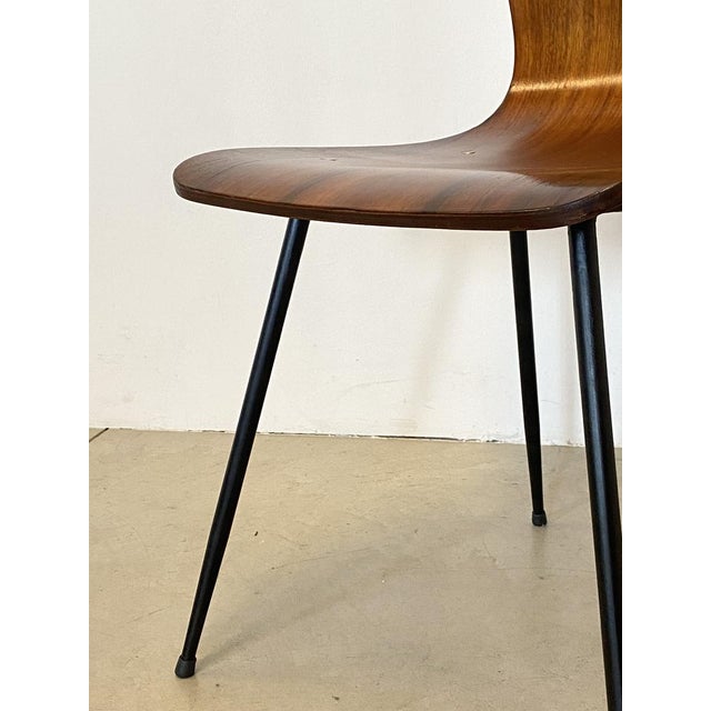 Vintage Curved Plywood Chairs, Set of 6 For Sale - Image 14 of 18