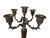 Silver Vintage Baroque 5-Light Candelabra from Agad, 1970s For Sale - Image 8 of 9