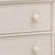 White Wash Ball Leg Transitional Three-Drawer Dresser For Sale In Los Angeles - Image 6 of 7
