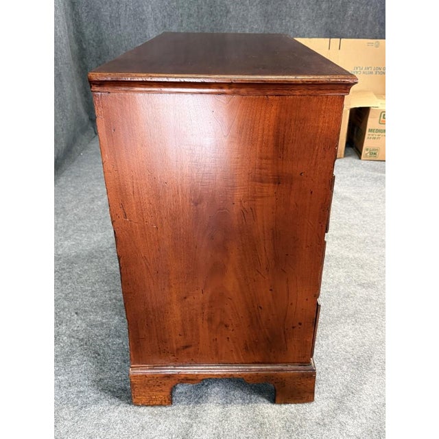 18th Century Solid Mahogany 5-Drawer Chest For Sale - Image 10 of 12