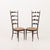 Paolo Buffa Set of Vintage High Ladder Back Chiavari Chairs by Paolo Buffa, 1970s For Sale - Image 4 of 18