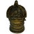 1990s Brass Oil Lamp With Embossed "Laxmi" Deity of Wealth & Prosperity For Sale In Houston - Image 6 of 9