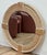 Late 20th Century Round Weathered Wood Wall Mirror For Sale - Image 5 of 8