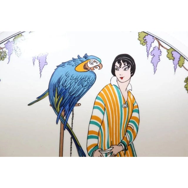 Art Deco Art Deco Design Porcelain Plate Collectible Villeroy and Boch For Sale - Image 3 of 13