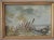 Blue Mid 20th Century California Seascape Oil Painting by Panetere, Framed For Sale - Image 8 of 10