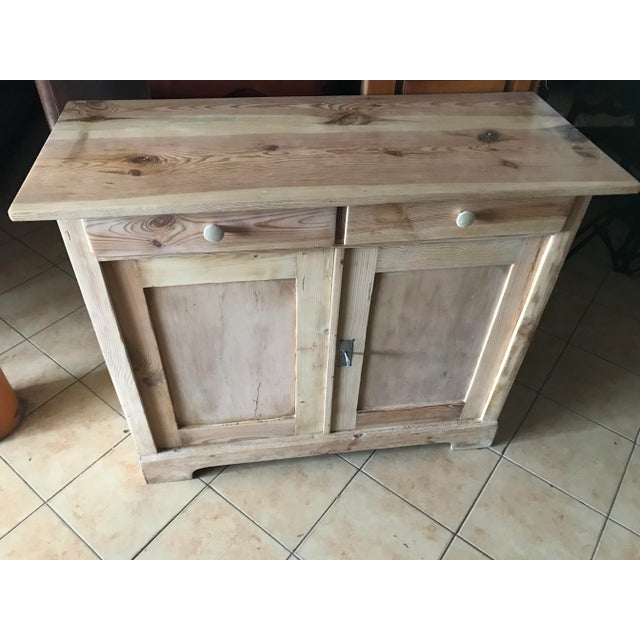 Pine Chest of Drawers in Pine, 1920s For Sale - Image 4 of 18