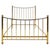 Frenhc Art Deco Brass Bed, 1930 For Sale - Image 12 of 12