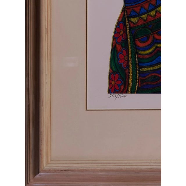 Charles Bibbs "The Gift, Series I I" Lithograph Edition 208 For Sale - Image 4 of 8