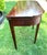 Antique, Flame-Mahogany, Federal Style, Game Table, Swivel and Hinged Flip-Top Mechanism, Geometric String Inlay, C1780-1830, Demilune Console Table For Sale - Image 9 of 12