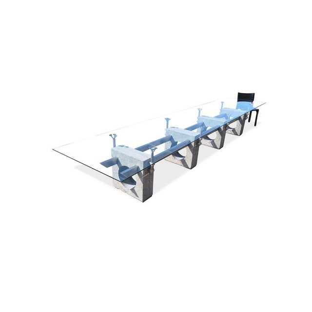Brutalist Vintage Brutalist Concrete Dining Table, 1970s For Sale - Image 3 of 18