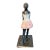 1980s S Eylanbekov Alva Museum Hand Painted Petite Danseuse Contemporary Bronze Sculpture For Sale