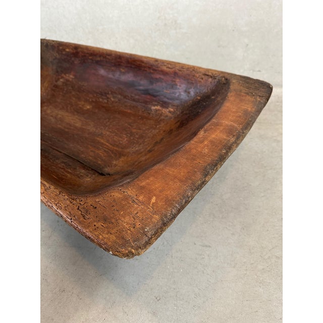 X19th-Century Antique Wooden Trough, 1890s For Sale - Image 6 of 8