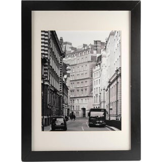 Large Image of Street Scene in a Town, 20th Century, Photographic Print For Sale
