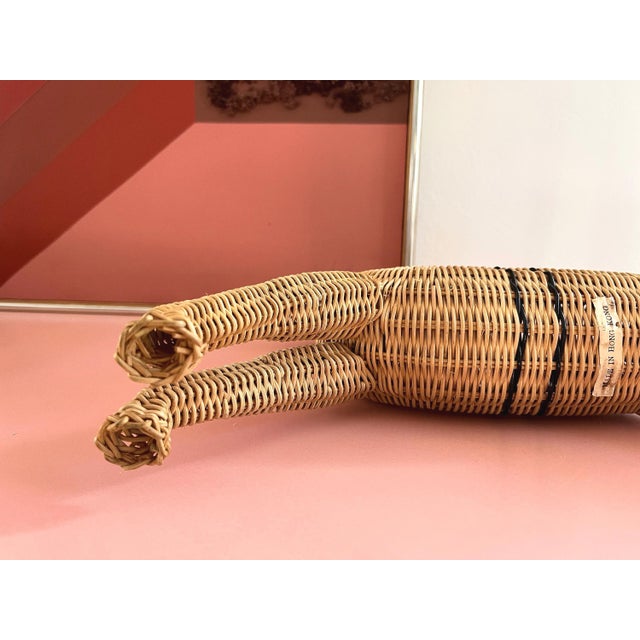 1970s Wicker Reindeer For Sale - Image 10 of 17