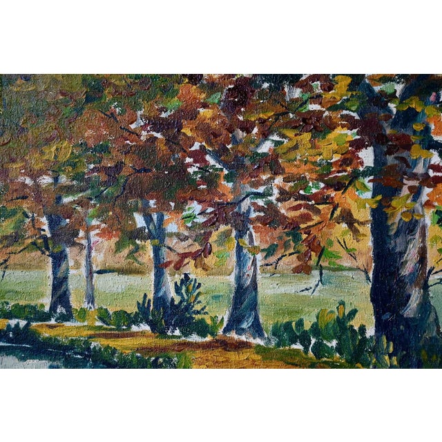 By the Water, 1950s, Oil Painting For Sale - Image 3 of 8