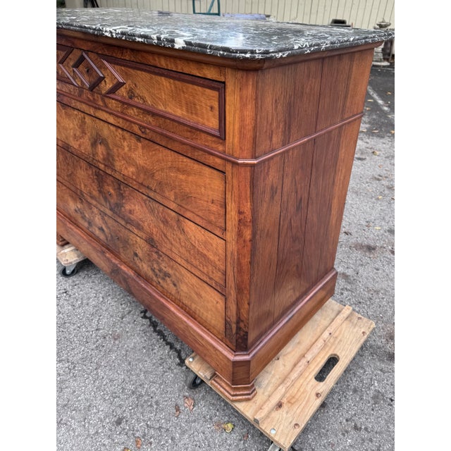 19th Century Louis Philippe Chest of Drawers For Sale - Image 10 of 14
