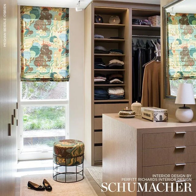Originally produced by Schumacher in 1918, the captivating pattern was ahead of its time, and still feels startlingly...