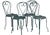 Antique Garden Table/4 Chair Set For Sale - Image 9 of 18