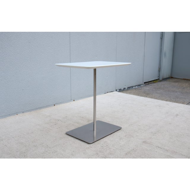 Minimalist Jephson Robb for Bernhardt Design Quiet Rectangular Laptop Side Table For Sale - Image 10 of 18
