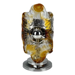 Murano Table Lamp by Toni Zuccheri for Mazzega, 1970s For Sale