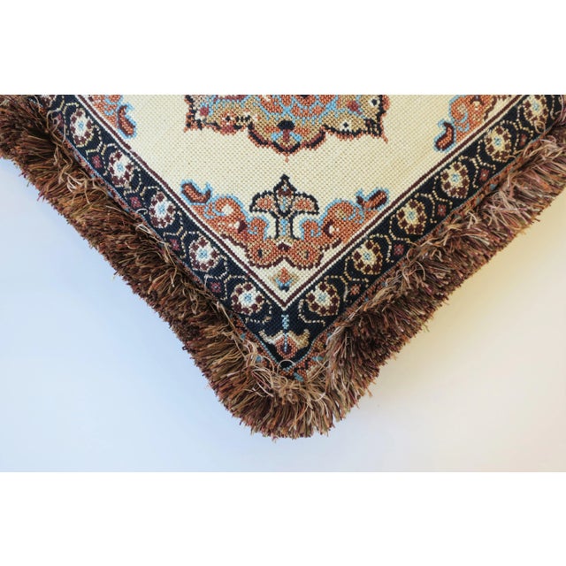 Needlepoint Pillow with Moroccan Design For Sale In New York - Image 6 of 8