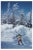 Slim Aarons, A Skier in Vermont, Estate Stamped Photographic Print, 1962 / 2020s For Sale