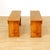 Pair of Vintage Solid Pine Craftsman Benches For Sale - Image 9 of 9