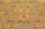 Textile 1990s Shabby Chic Kafkaz Lt. Green/Tan Wool Rug -10'0 X 14'2 For Sale - Image 7 of 8