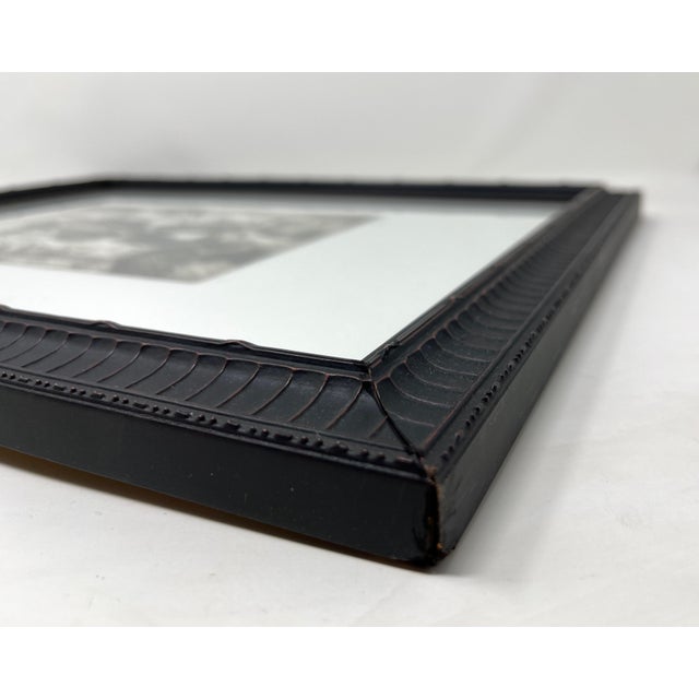 Gray 1990s Figurative Etching on Paper by Aaron Brooks, Framed Original Monoprint For Sale - Image 8 of 9