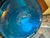 1960s Wayne Husted for Blenko Massive #6138 Floor Decanter in Blue For Sale - Image 9 of 9