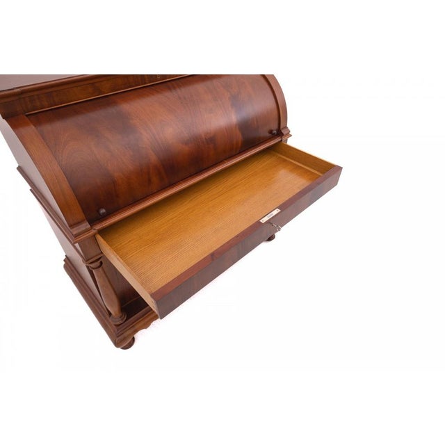 Brown Antique Northern European Secretaire, 1910 For Sale - Image 8 of 13