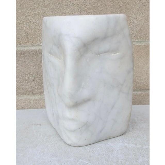 Contemporary Modern Marble Face by Jochen Sendler Circa 1970s For Sale - Image 3 of 16