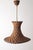 Wood Modern Mid-Century Tulip Lamp in Woven Wood and Willow from Peill & Putzler, 1960s For Sale - Image 7 of 18