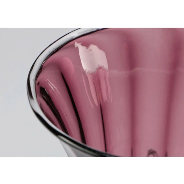 Steuben 1905 Important RarevSteuben Frederick Carder Amethyst Art Glass Covered Urn For Sale - Image 4 of 7