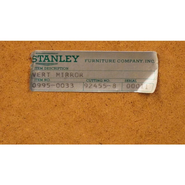 Stanley Furniture Rustic European 29" Dresser / Wall Mirror 995-33 For Sale In Kansas City - Image 6 of 7