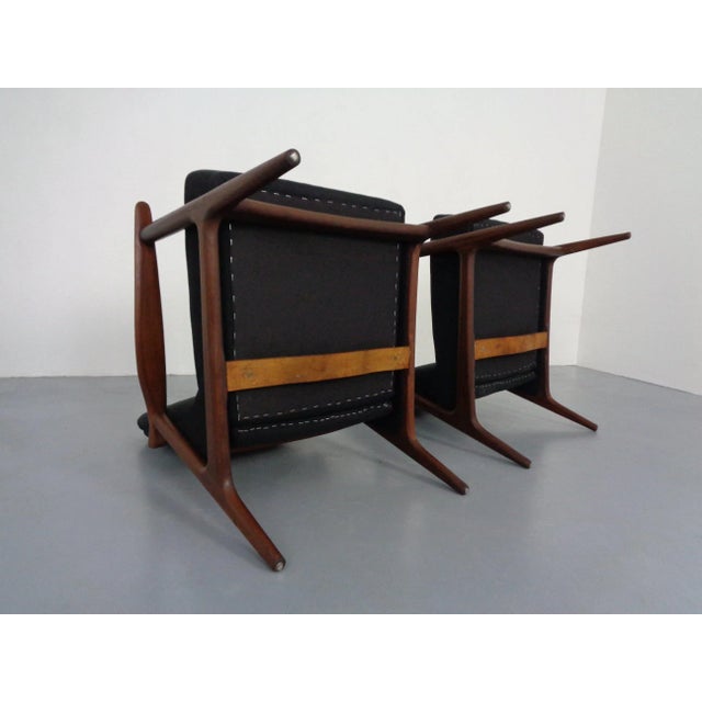 Wood Danish Filigree Teak Lounge Chair, 1960s For Sale - Image 7 of 11