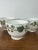 Vintage Crown Staffordshire Fine Bone China England Cup & Plates Green Ivy - Set pf 8 For Sale - Image 11 of 17