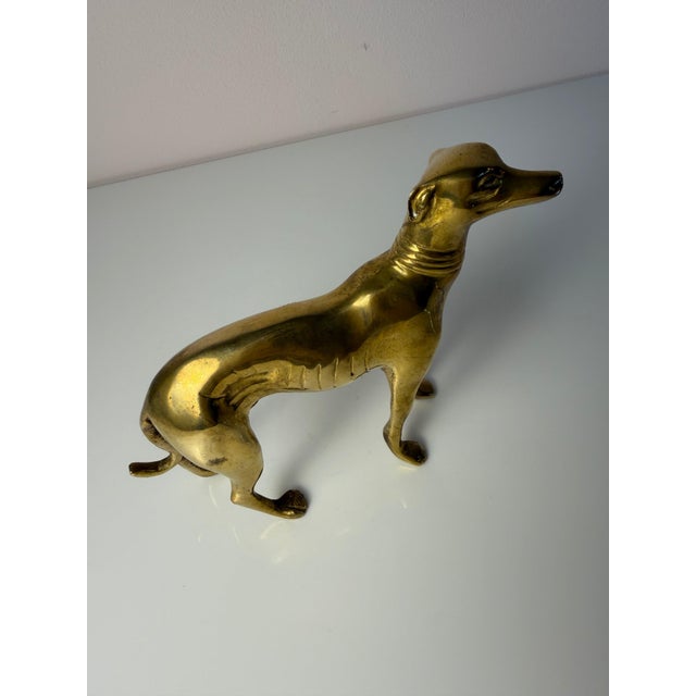 Brass Greyhound, Denmark, Set of 2 For Sale - Image 9 of 11