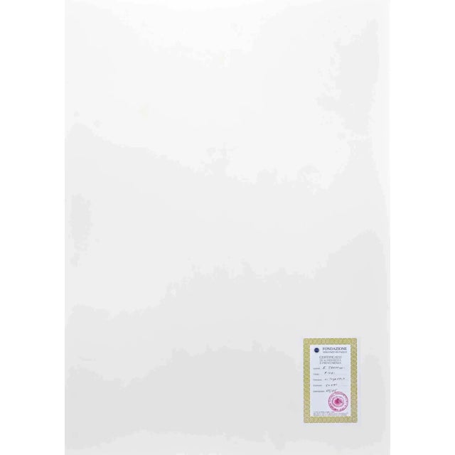 Flowers is an Original Lithograph realized by Ernesto Treccani in 1973. Limited edition of 125 copies, editor "La Nuova...