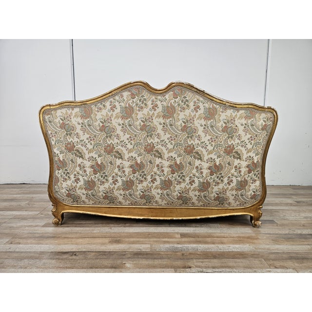 20th Century Italian Baroque Style Sofa in Carved and Gilded Wood For Sale - Image 18 of 18