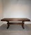 Rustic Wood Trestle Dining Table For Sale - Image 5 of 7
