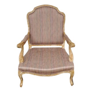 1970s Traditional French Country Armchair For Sale