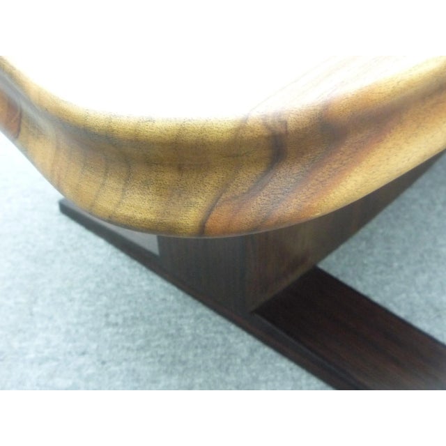 Art Deco Walnut & Macassar Coffee Table, 1930s For Sale - Image 10 of 12
