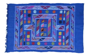 Blue Moroccan Berber Rug- 4'5'' x 2'10''
